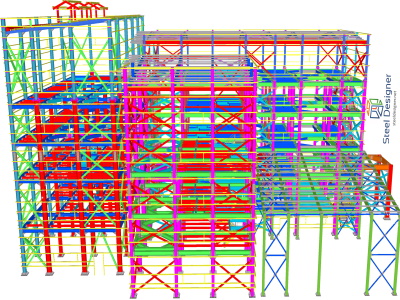 steel factory building