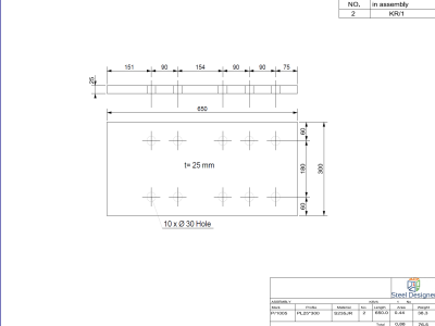 Steel Shop Drawing